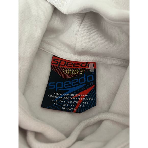 Speedo x Forever 21 Collab Women’s Hoodie Size L - Picture 6 of 6